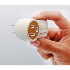 Rotatable USB Charger Wall Outlet - CL-ADA60008